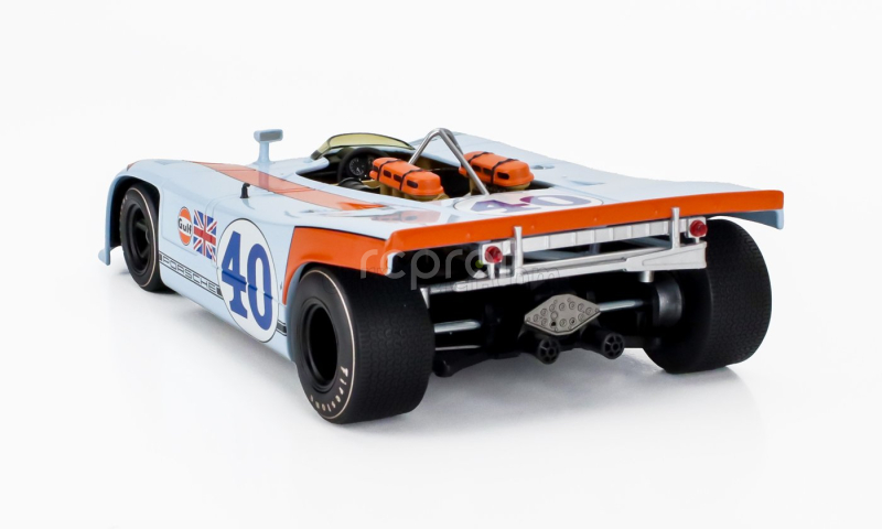 Werk83 Porsche 908/03 Spider Team John Wyer Automotive Engineering Gulf N 40 2nd Targa Florio 1970 Pedro Rodriguez - Leo Kinnunen 1:18 Světle Modrá Oranžová