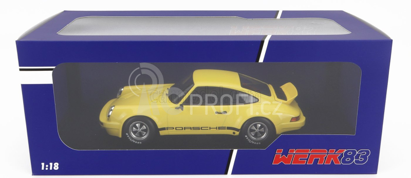 Werk83 Porsche 911 3.0 Rsr Carrera Coupe 1974 1:18 Žlutá