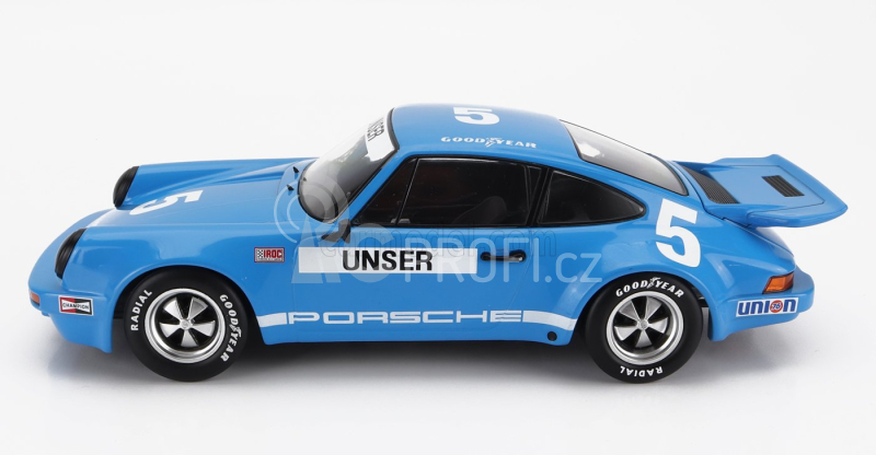 Werk83 Porsche 911 3.0 Rsr Carrera N 5 Iroc Daytona 1974 Bobby Unser 1:18 Blue
