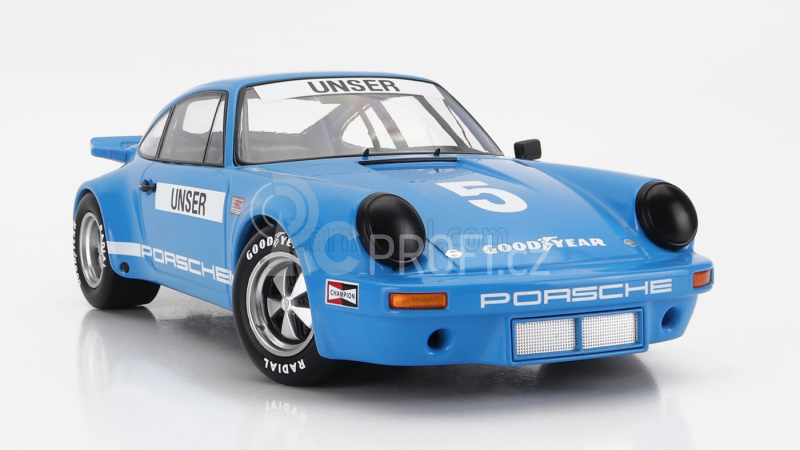 Werk83 Porsche 911 3.0 Rsr Carrera N 5 Iroc Daytona 1974 Bobby Unser 1:18 Blue