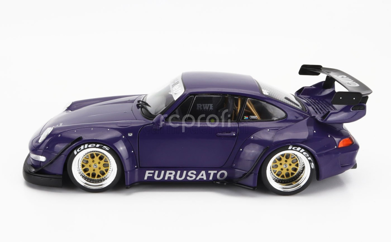 Werk83 Porsche 911 993 Rwb Rauh-welt Furusato Coupe 1995 1:18 Purple