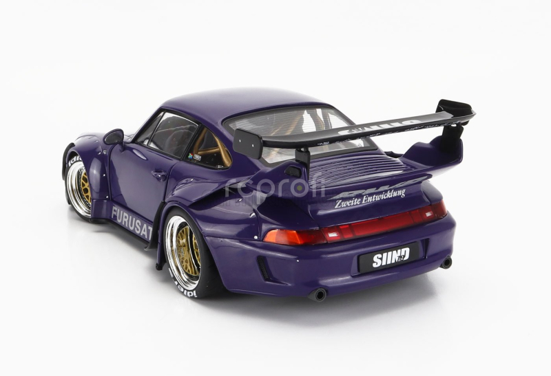 Werk83 Porsche 911 993 Rwb Rauh-welt Furusato Coupe 1995 1:18 Purple