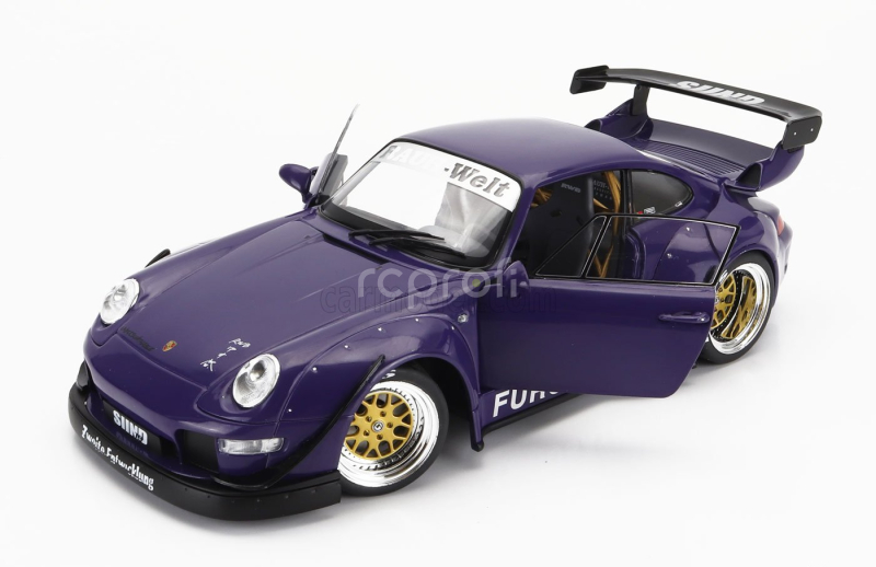 Werk83 Porsche 911 993 Rwb Rauh-welt Furusato Coupe 1995 1:18 Purple