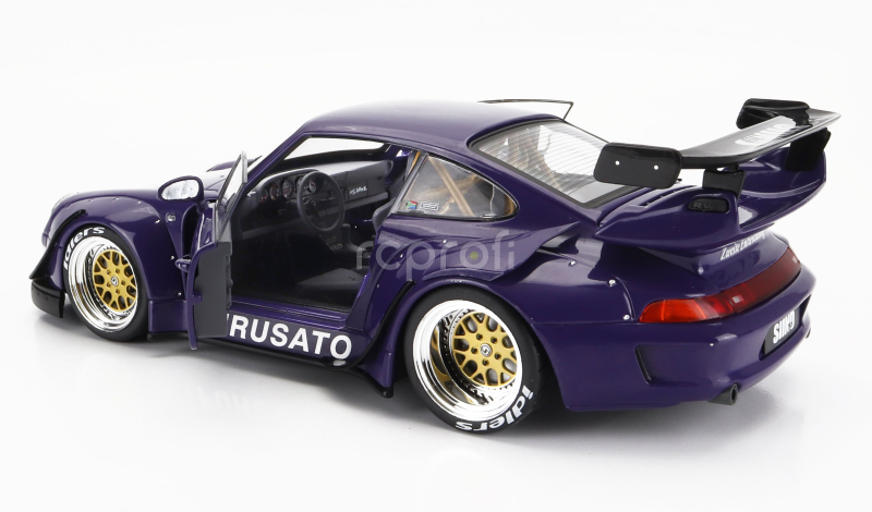 Werk83 Porsche 911 993 Rwb Rauh-welt Furusato Coupe 1995 1:18 Purple