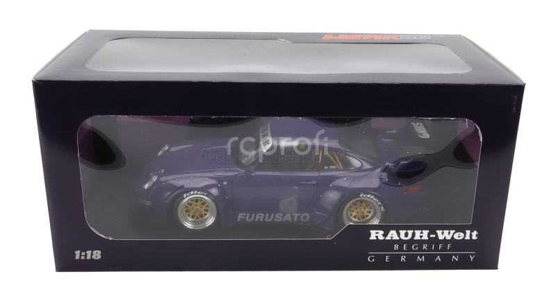 Werk83 Porsche 911 993 Rwb Rauh-welt Furusato Coupe 1995 1:18 Purple