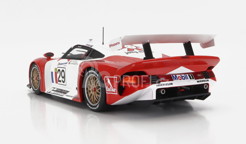 Werk83 Porsche 911 Gt1 3.2l Turbo Team Societe Jb N 29 24h Le Mans 1997 A.ferte - J.von Gartzen - O.thevenin 1:18 Červená Bílá