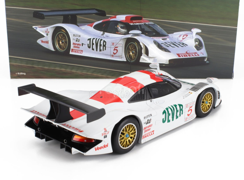 Werk83 Porsche 911 Gt1-98 3.2l Turbo Team Zakspeed Racing N 5 4th Fia Gt Championship Oschersleben 1998 Alexander Grau - Andreas Sheld 1:18 Bílá Červená Zelená