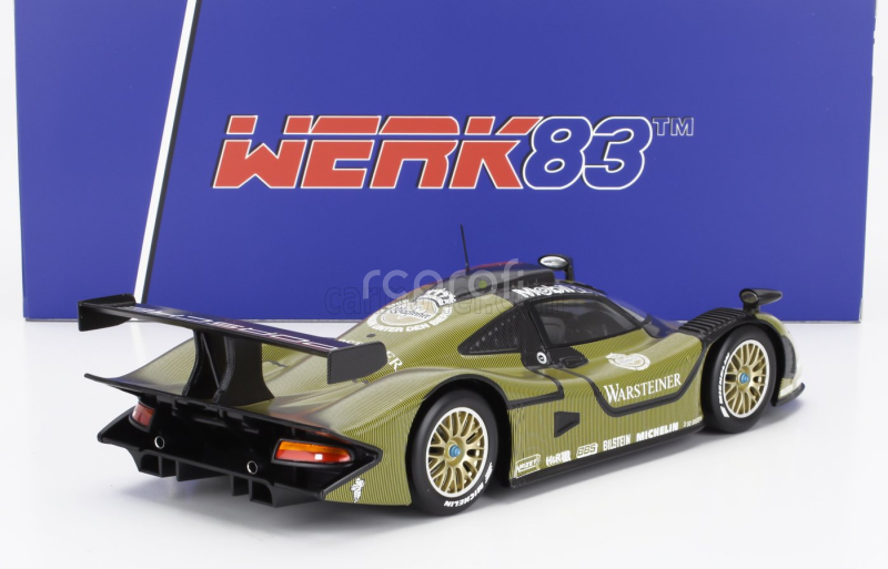 Werk83 Porsche 911 Gt1-98 Team Porsche Ag N 0 Test Car 24h Le Mans 1998 1:18 Zlatá Černá