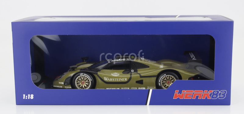 Werk83 Porsche 911 Gt1-98 Team Porsche Ag N 0 Test Car 24h Le Mans 1998 1:18 Zlatá Černá