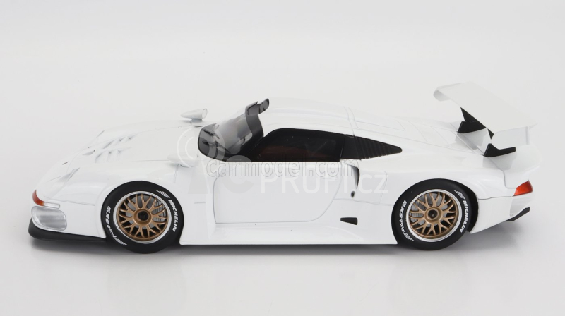 Werk83 Porsche 911 Gt1 Plain Body Version 1996 1:18 Bílá