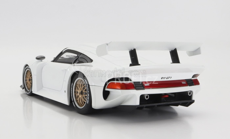 Werk83 Porsche 911 Gt1 Plain Body Version 1996 1:18 Bílá