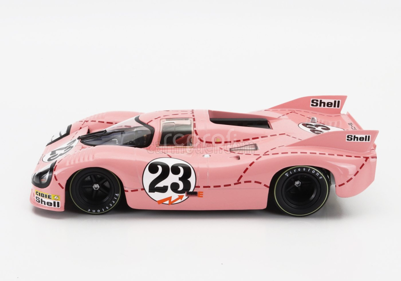 Werk83 Porsche 917/20 4.9l Team Martini International Racing Pink Pig N 23 1st Practice 24h Le Mans 1971 Reinhold Jost - Willi Kauhsen 1:18 Pink