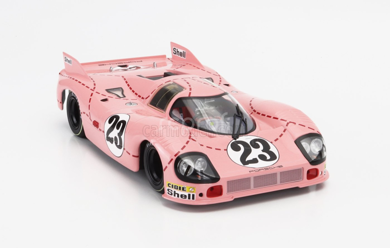Werk83 Porsche 917/20 4.9l Team Martini International Racing Pink Pig N 23 1st Practice 24h Le Mans 1971 Reinhold Jost - Willi Kauhsen 1:18 Pink