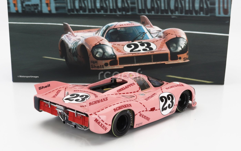 Werk83 Porsche 917/20 4.9l Team Martini International Racing Pink Pig N 23 24h Le Mans 1971 Reinhold Jost - Willi Kauhsen 1:18 Pink