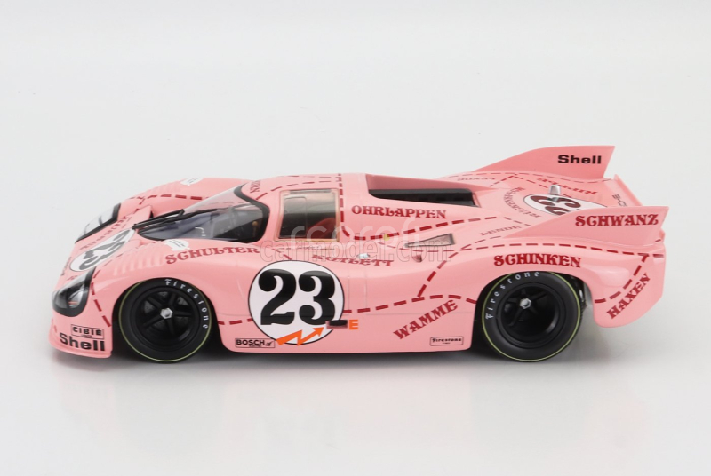 Werk83 Porsche 917/20 4.9l Team Martini International Racing Pink Pig N 23 24h Le Mans 1971 Reinhold Jost - Willi Kauhsen 1:18 Pink