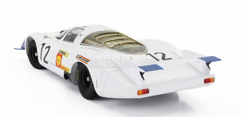 Werk83 Porsche 917lh 4.5l Team Porsche System Engeneering N 12 24h Le Mans 1969 Vic Elford - Richard Attwood 1:18 Bílá Modrá