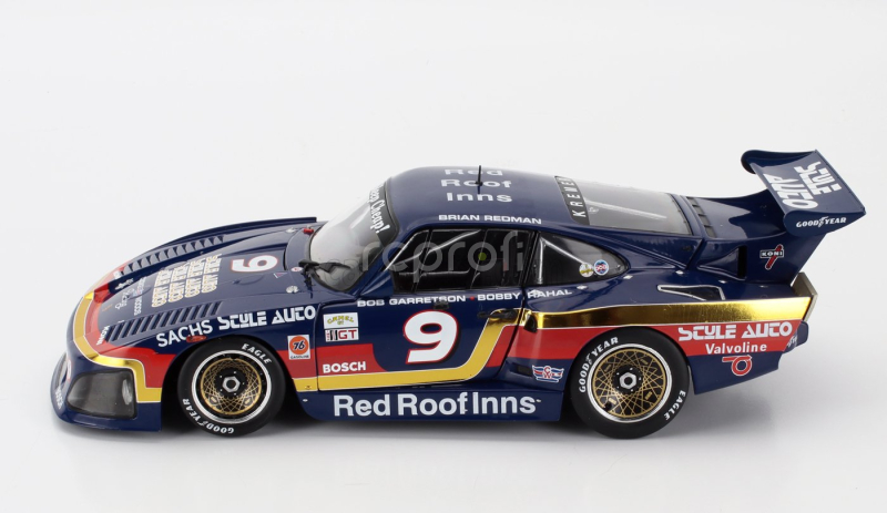 Werk83 Porsche 935 K3 3.2l Twin Turbo Team Garretson N 9 Winner 24h Daytona 1981 Bob Garretson - Bobby Rahal - Brian Redman 1:18 Modrá Zlatá Červená