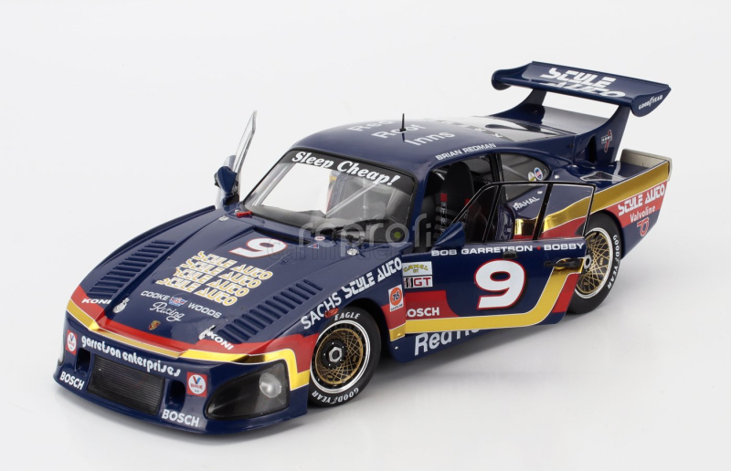 Werk83 Porsche 935 K3 3.2l Twin Turbo Team Garretson N 9 Winner 24h Daytona 1981 Bob Garretson - Bobby Rahal - Brian Redman 1:18 Modrá Zlatá Červená