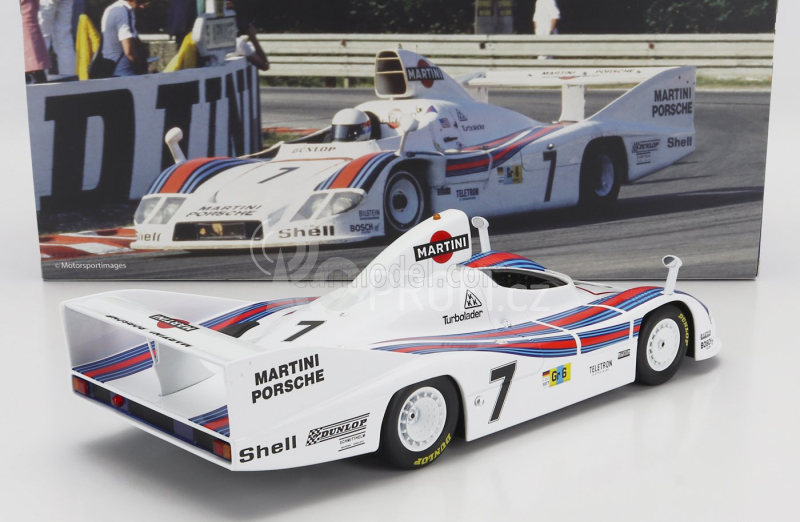 Werk83 Porsche 936/77 2.1l F6 Turbo Team Martini Racing N 7 3rd 24h Le Mans 1978 H.haywood - P.gregg - R.joest 1:18 Bílá Červená Světle Modrá