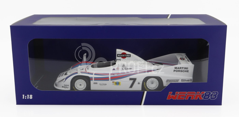 Werk83 Porsche 936/77 2.1l F6 Turbo Team Martini Racing N 7 3rd 24h Le Mans 1978 H.haywood - P.gregg - R.joest 1:18 Bílá Červená Světle Modrá