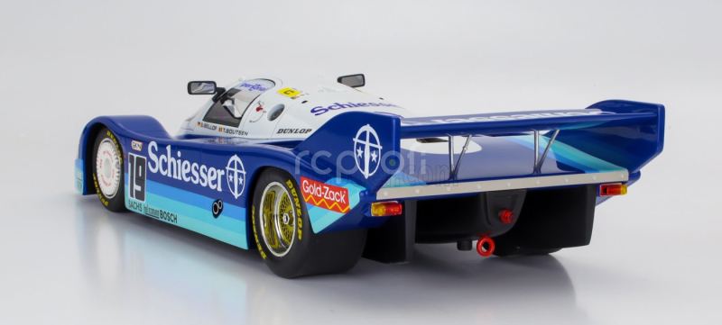 Werk83 Porsche 956b 2.6l Turbo Team Brun Motorsport N 19 1000km Spa 1985 Stefan Bellof - Thierry Boutsen 1:12 2 Tóny Modré Bílé