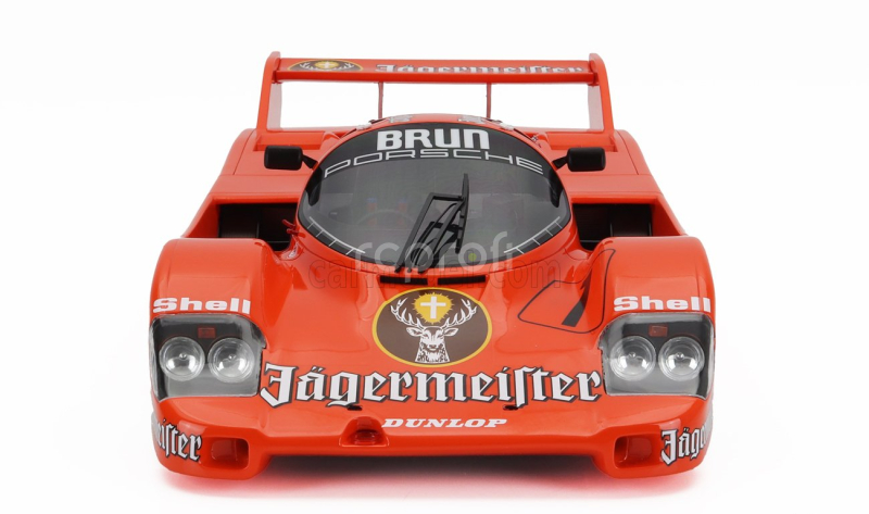 Werk83 Porsche 956b Jagermeister Team Brun Motorsport N 1 3rd 200 Miles Norisring 1984 Stefan Bellof 1:12 Orange
