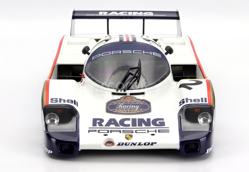 Werk83 Porsche 956k Team Porsche Racing N 2 1000km Nurburgring Record Lap Nordschleife 6:11,13 Min 1983 Stefan Bellof - Derek Bell 1:12 Bílá Modrá