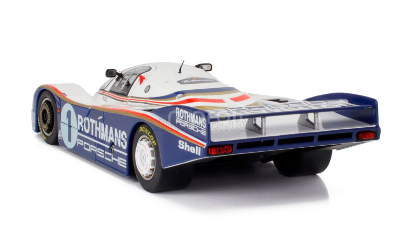 Werk83 Porsche 956lh 2.6l F6 Twin Turbo Team Rothmans Porsche System N 1 Winner 24h Le Mans 1982 Jacky Ickx - Derek Bell 1:18 Bílá Modrá