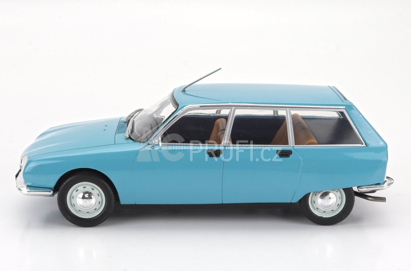 Whitebox Citroen Gs Break Sw Station Wagon 1971 1:24 Světle Modrá