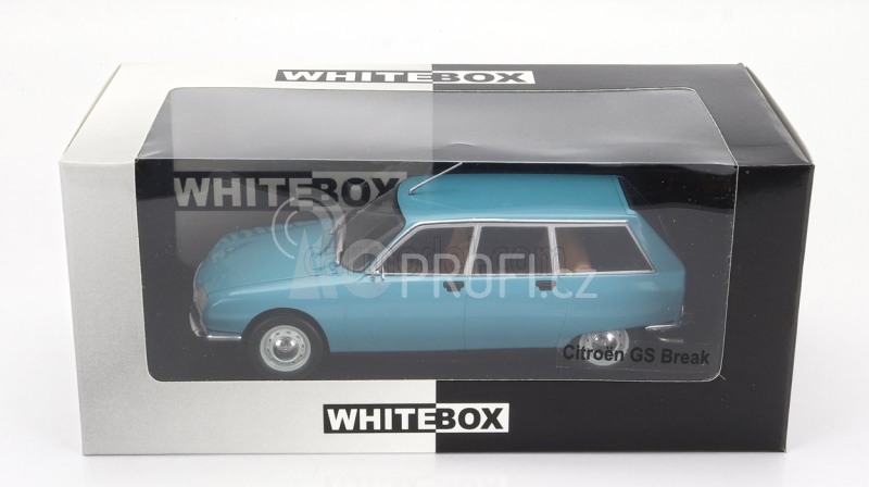 Whitebox Citroen Gs Break Sw Station Wagon 1971 1:24 Světle Modrá