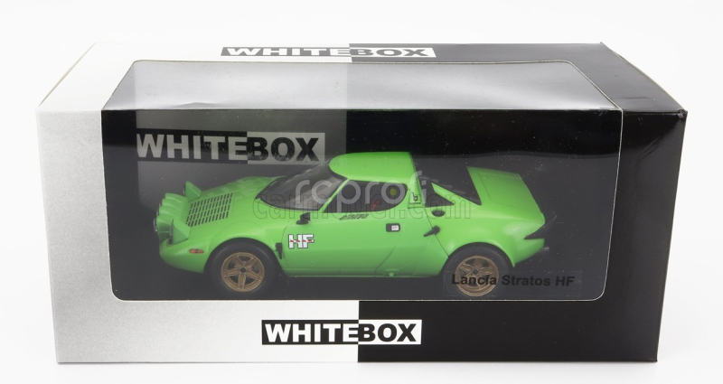 Whitebox Lancia Stratos Hf Base Rally 1975 1:24 Zelená
