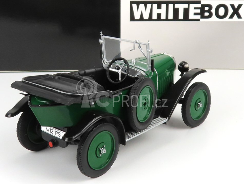 Whitebox Opel 4/12 Ps Cabriolet Rhd 1924 1:24 Zelená Černá
