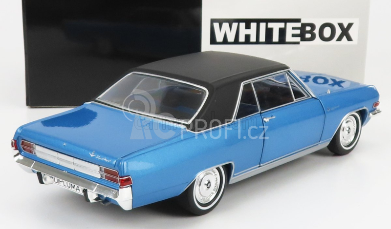 Whitebox Opel Diplomat A V8 Coupe 1965 1:24 Světle Modrá Černá