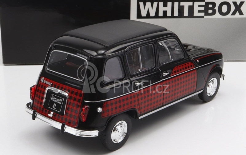 Whitebox Renault R4l Parisienne 1964 1:24 Černá Červená