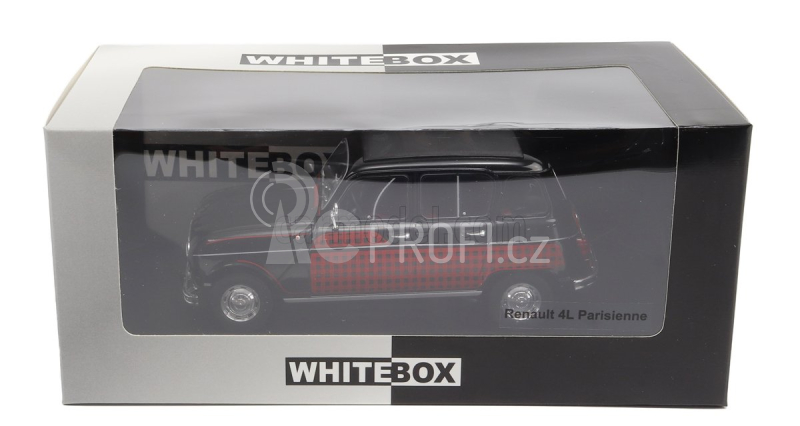Whitebox Renault R4l Parisienne 1964 1:24 Černá Červená