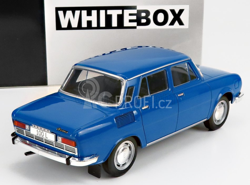 Whitebox Škoda 100l 1974 1:24 Blue