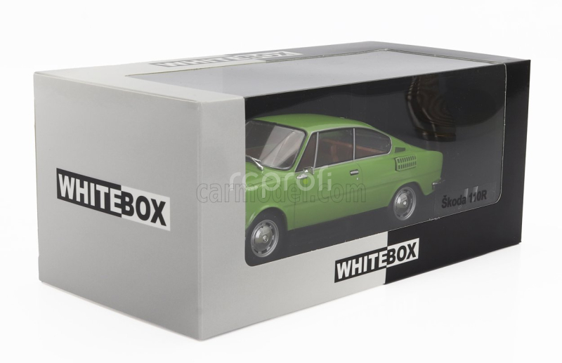Whitebox Škoda 110r Coupe 1970 1:24 Zelená