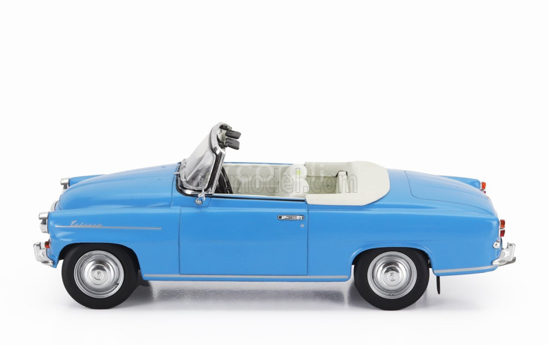 Whitebox Škoda Felicia Cabriolet Open 1959 1:24 Světle Modrá
