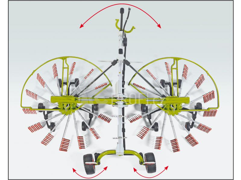 Wiking Claas Liner 2600 1:32 - shrnovač píce