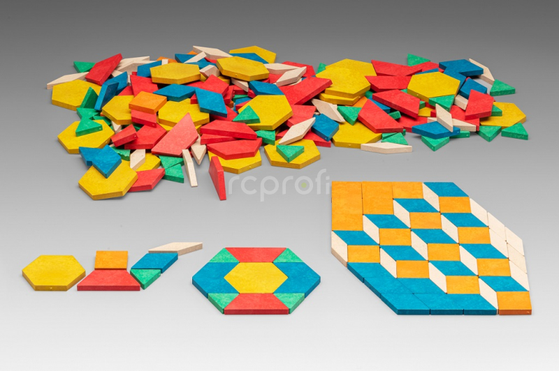 Wissner Geometrické dlaždicové vzory 250 ks