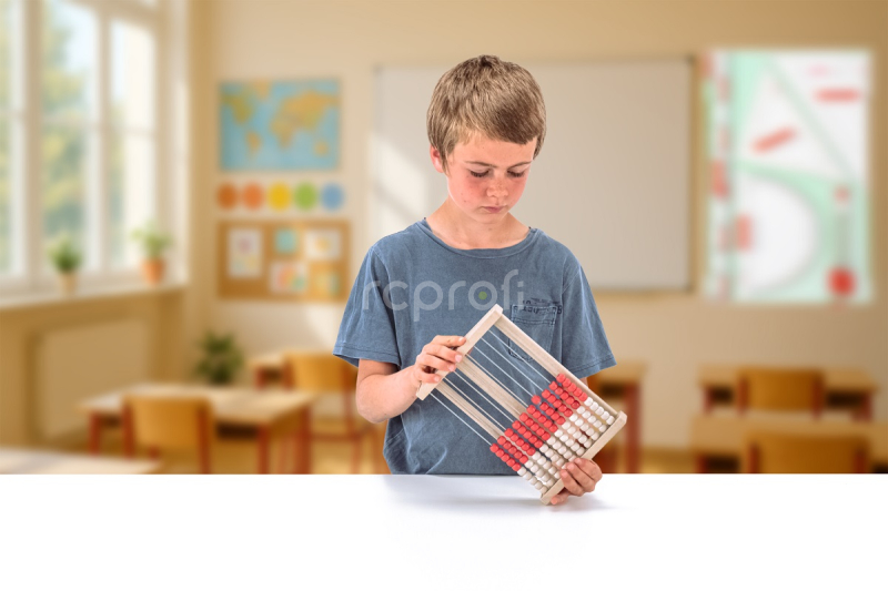 Wissner Počítadlo červenobílé