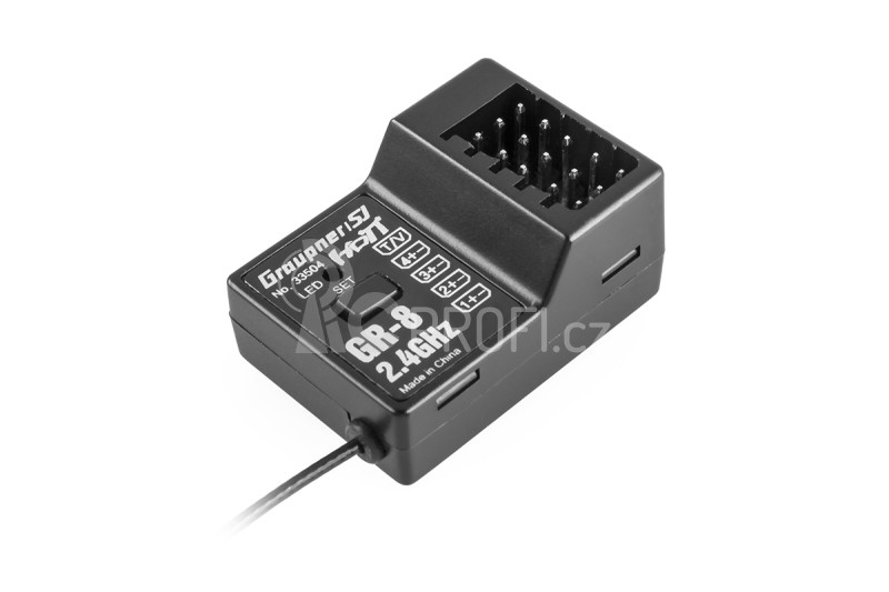 X - 8N HoTT sada s GR-8 přijímačem