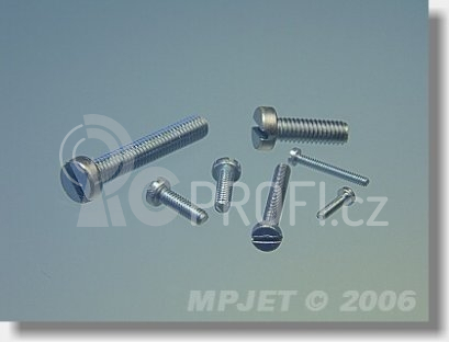 0203 Šroub s válcovou hlavou M1,6x8 20 ks