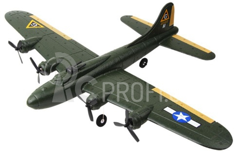 RC letadlo Boeing B-17 Flying Fortress RTR, zelená