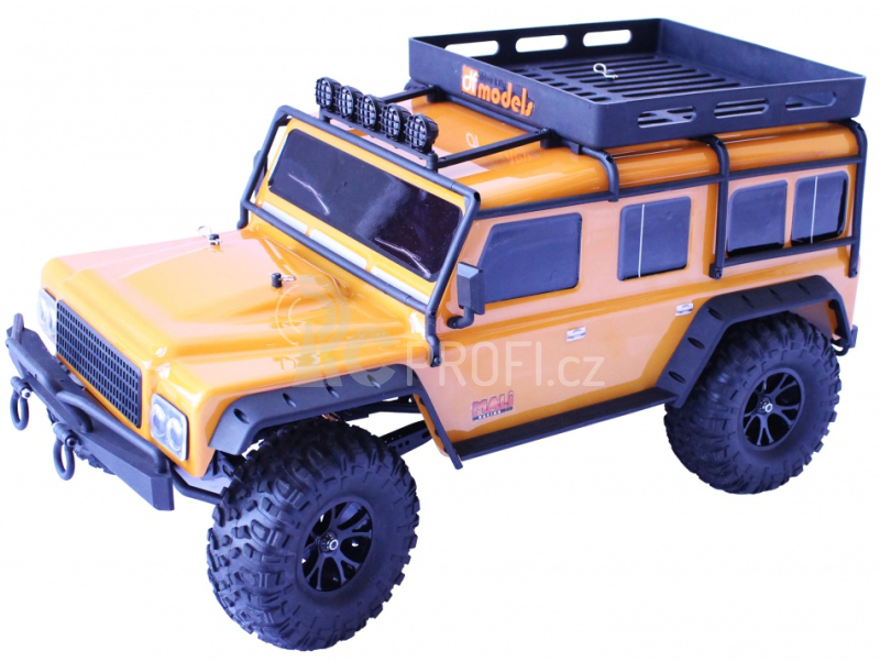 RC auto DF-4J XXL CRAWLER 2020, oranžový
