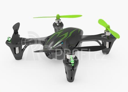 Dron HUBSAN H107C, černozelená