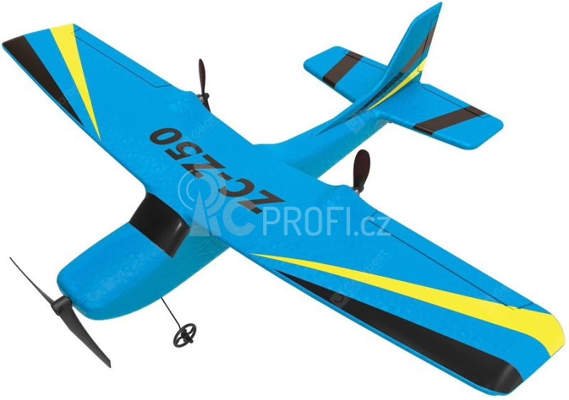 RC letadlo Cessna Glider Z50, modrá