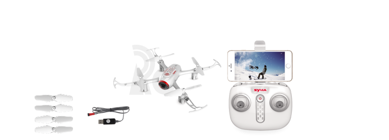 Dron Syma X22SW, bílá