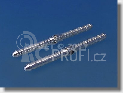 2550 Hmoždinkový závěs Al, 4,5x70mm nerozebiratelný 2 ks