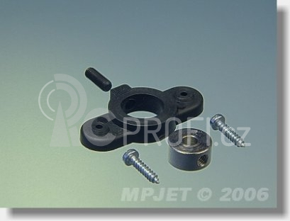 2650 Držák krytu kola pr.3mm Černý 2 ks